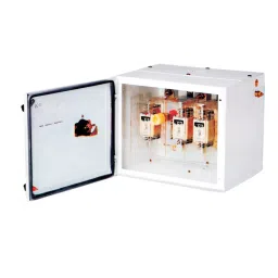 HPL Switch Disconnector Fuse Sheet Steel Enclosure Three Phase 400 Amp & Din Size 2, FS400A-TPNFDINE-16