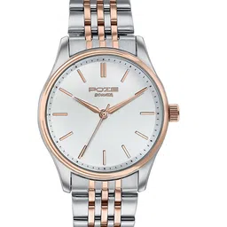 Sonata Bi-Metal Breeze Men Embellished Stainless Steel Straps Analogue Watch SP70070KM01-57