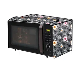 The Furnishing Tree PVC Waterproof Microwave Oven Cover Compatible for 17 L Solo 17PM-MEC2B Floral-picture-19
