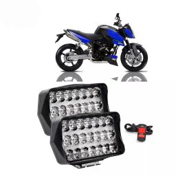 Cartronics 21 LED Fog Light With On/Off Switch for NEW Bajaj Pulsar 220 DTS-I White(Set of 2 Pcs)-30