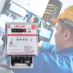 KLICK Smart Meter, Static Meter, Counter Display, Heavy Duty, Class 1 Accuracy, Multi-function Energy Meter Static-290 image 3