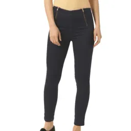 Miss Chase Navy Super Skinny Fit Denim Jeggings-image-51