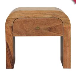 Artisan Furniture Brown Wood Darcy Bedside Table-image-64