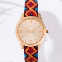 JOKER & WITCH Women Dial & Braided Straps Analogue Watch AMWW846-25