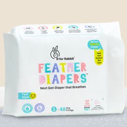 R for Rabbit Pant Style Feather Diapers Small - 48 Pieces-92