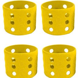 Safe-O-Kid Silicone Insulated Feeding Bottle Cover Yellow - Fits to 60 ml Bottle-image-86