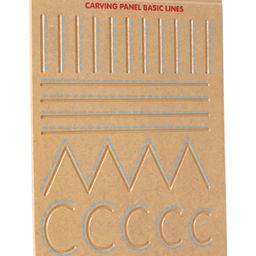 Little Genius Mini Craving Stencils Basic Lines Tray - Beige-image-5