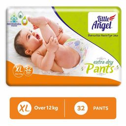 Little Angel Pant Style Extra Dry Extra Large Diapers - 32 Pieces-image-57