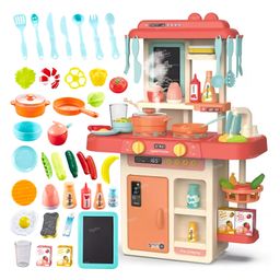 Toysire Toy Kitchen Sets, Simulated Spray Kitchen Toys, Kids Kitchen Pretend Play Set,Play Cooking Set(42pcs)-17