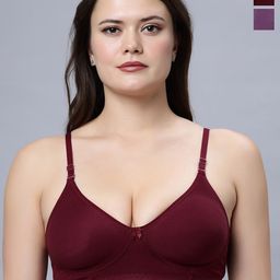 In Care Pack of 2 Full Coverage T-shirt Bra-image-61