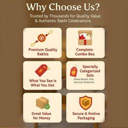 deodap Rakhi Combo for Brother with Rakhi , Roli Chawal, Coin & Greeting Card image 4