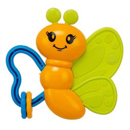 YAMAMA Baby Safari Rattle Set with Teethers Colorful Non-Toxic Bell Cartoon Toy Educational Toy (Pack of 7  Design And Color May Vary) image 4