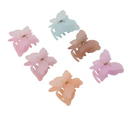 SAMYAK Women Set of 6 Fashion Claw Clip-picture-10