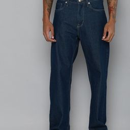 Flying Machine Men Pure Cotton High Rise Cobain Loose straight Fit Jeans-image-96