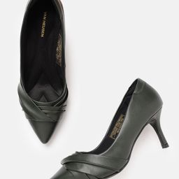 Van Heusen Pointed Toe Slim Heeled Pumps-70