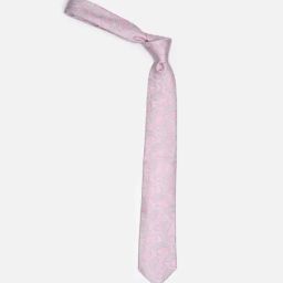 Louis Philippe Pink Embroidered Tie-picture-12