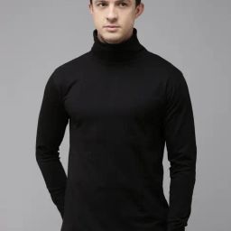 Kryptic Black Regular Fit T-Shirt-image-9