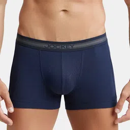 Jockey Men Navy Pure Cotton Trunks 1015-0105-image-97