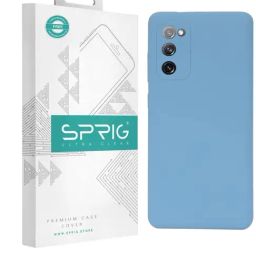 Sprig Liquid Silicone Back Cover for SAMSUNG Galaxy S20 FE (Blue)-image-82