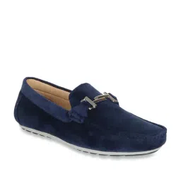 Carlton London Men's Navy Casual Loafers-image-70