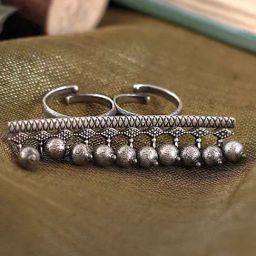 Teejh Rua Antique Silver Polish Ring-image-64