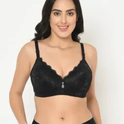 Curvy Love Black Under-Wired Padded Everyday Bra-picture-10