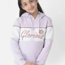 Crimsoune Club Kids Purple & White Printed Full Sleeves Sweatshirt-12