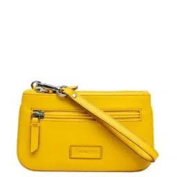 Mai Soli Virginia Small Slim Wristlet Pouch - Yellow-23