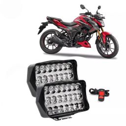 Cartronics 21 LED Fog Light With On/Off Switch for Honda CB Hornet 210 White(Set of 2 Pcs)-8