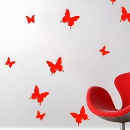 Asian royal Red Printed Water Proof Wall Sticker-image-68