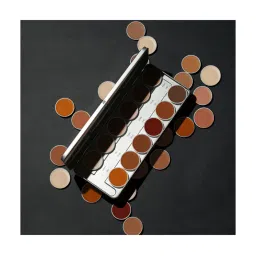 Stars Cosmetics Matte Finish Face Make Up Foundation 12 Shades Color Pallate - 48 ml image 4