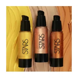 Stars Cosmetics Reflect Illuminator Liquid Highlighter for Cheek Bones Soft Bronze - 40 gm image 4