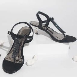 Inc.5 Women's Black Ankle Strap Sandals-image-62