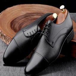 Bacca Bucci Men's HOMER Black Derby Shoes-picture-33