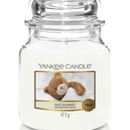 Yankee Candle White Original Medium Jar Scented Candle-picture-13