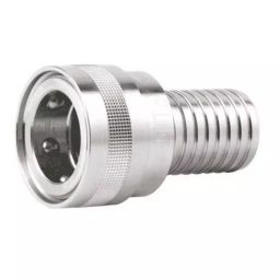 Nito Hose Connector Straight Stainless Steel Male 25.40 mm (1 Inch) 25 bar, 7450SA3 (Pack of 2)-image-69
