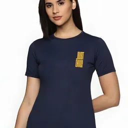 TRENDSATTIRE Women Solid Round Neck T-shirt-image-54