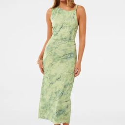 Forever New Gracelynn Twist Shoulder Mesh Midi Dress-image-24