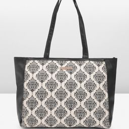 Caprese Ethnic Motifs Printed Structured Shoulder Bag-10