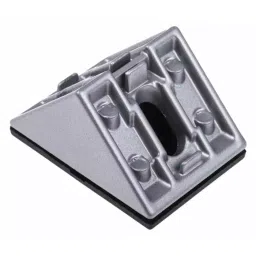 RS PRO Angle Bracket Connecting Component, Strut Profile 40 mm, Groove Size 8mm Model No 7675695-9