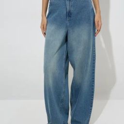 Nuon by Westside Blue Faded High-Rise Jeans-image-27