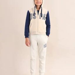 U.S. Polo Assn. Boys Beige Cotton Digital Print Sweatshirt-image-77