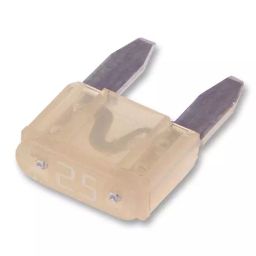 Littelfuse FUSE, MINI BLADE, 25A Model No - 0297025.WXNV (Pack of 10)-image-38