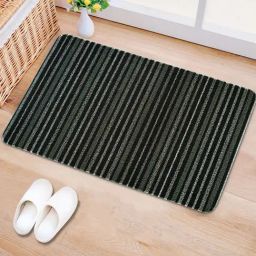 Freelance Black PVC Set of 1 Door Mats-image-16
