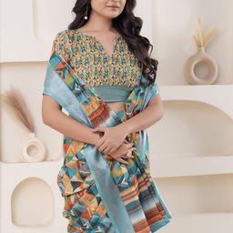 RACHNA Linen Blend Saree-image-38