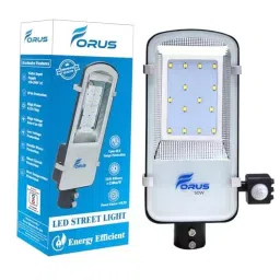 FORUS LED Street Light with Motion Sensor Auto On/Off 50 W Cool White-63