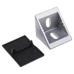 RS PRO Angle Bracket Connecting Component, Strut Profile 40 mm, Groove Size 8mm Model No 7675695 image 3