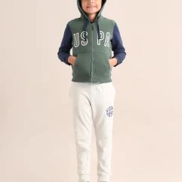 U.S. Polo Assn. Boys Green Cotton Digital Print Sweatshirt-image-76