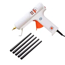 Vtronix Glue Gun 150 W Corded Electric With 5 Pcs Black Glue Sticks-34