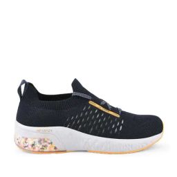 Campus Kids STREET RUN-CH Navy & Yellow Running Shoes-picture-33